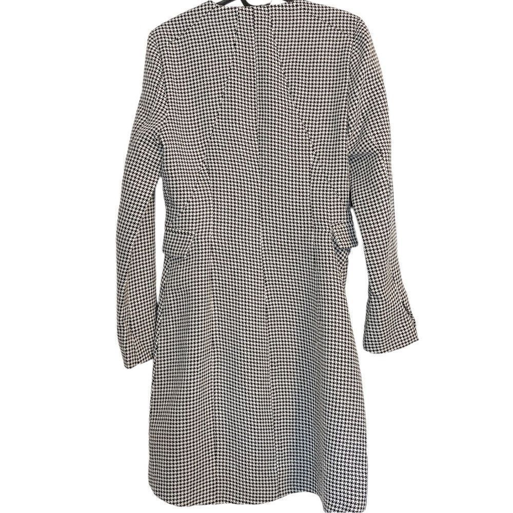 Jason Wu Houndstooth Plaid Mini Dress S - Picture 2 of 5